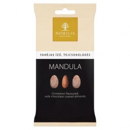 Mandula, 100 g, NOBILIS, fahéjas-tejcsokoládés